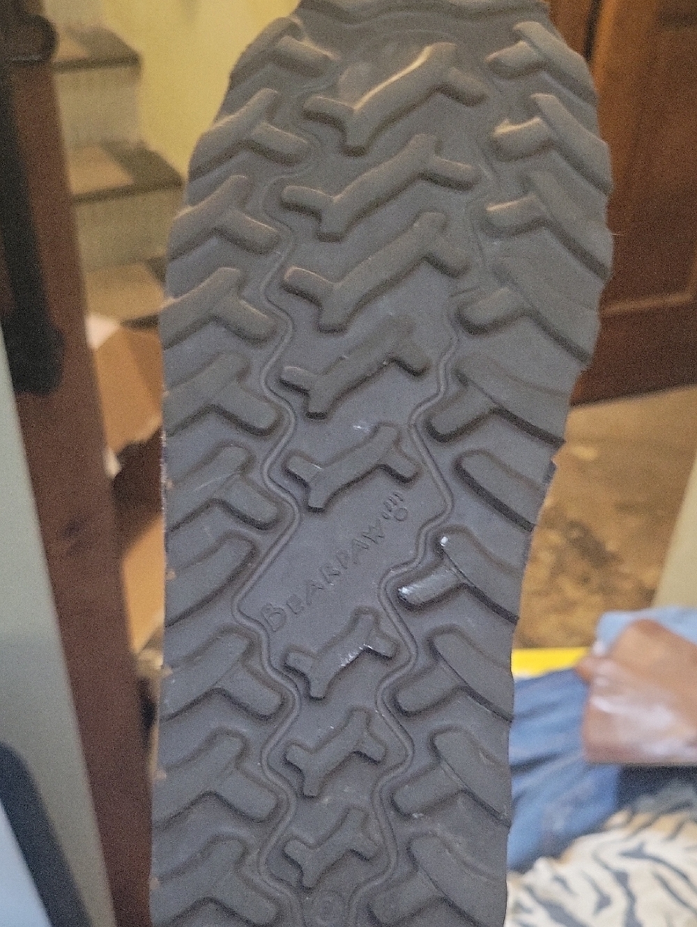 BearPaw Leopard Print Ankle Boots - Picture 5 of 5